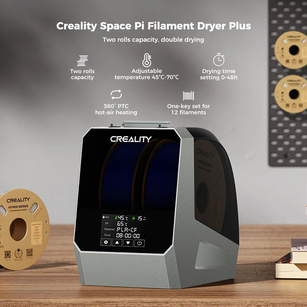 Creality Space Pi Plus Filament Kurutma Makinesi DomiRobot Gel Al