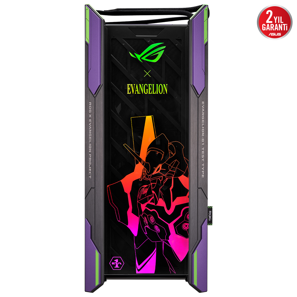 Asus Rog Strix GX601 Helios Eva Edition Tempered Glass RGB Siyah USB 3