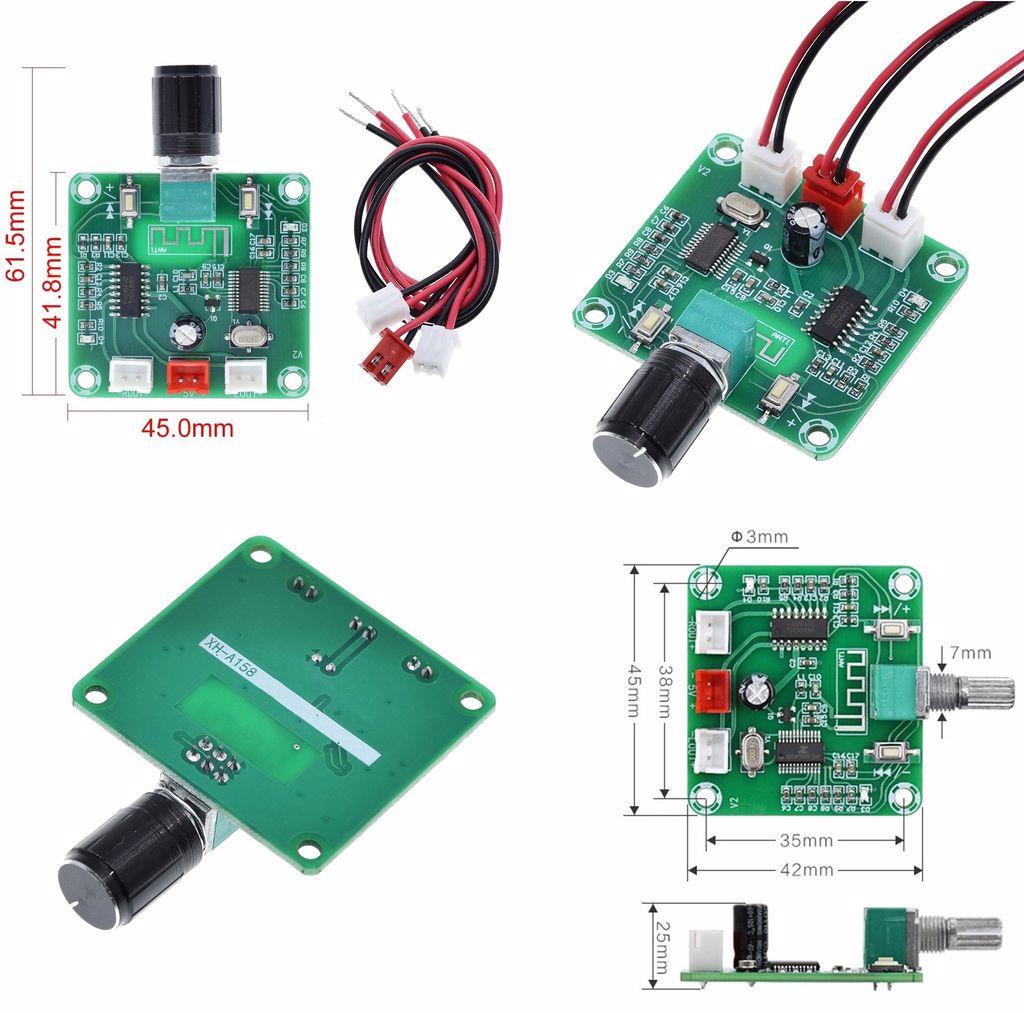 Xh A Pam Bluetooth Kablosuz Hoparl R Amplifikat R Devre