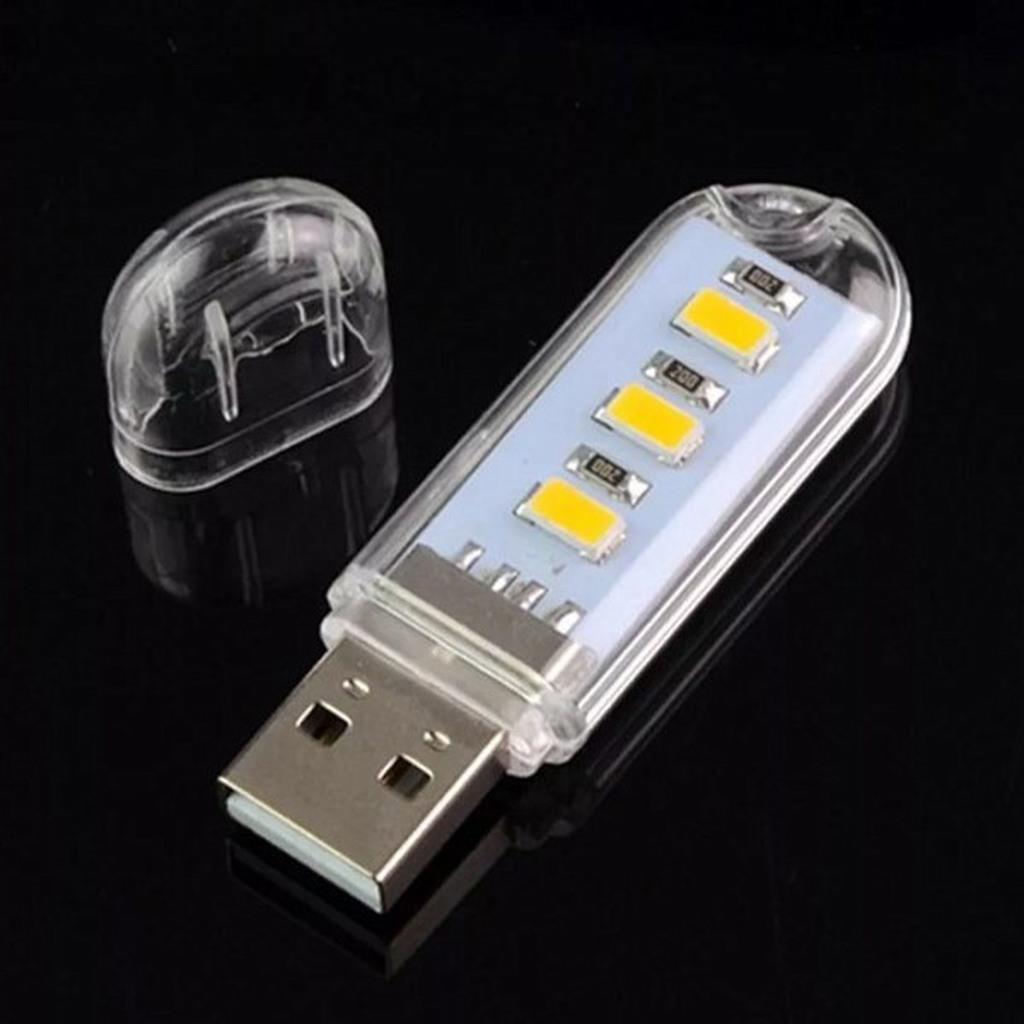 Portatif Mini Usb Led Işık Gece Okuma Kamp Lambası Komponentci