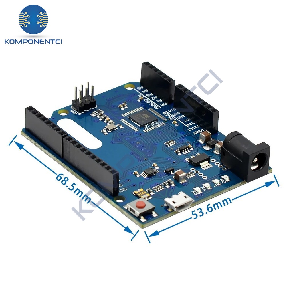 Arduino Leonardo R Klon Usb Kablo Komponentci