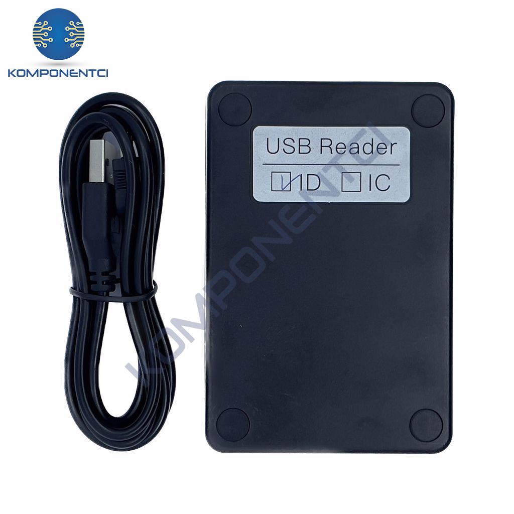 125 Khz RFID Kart Etiket Okuyucu USB Card Reader Komponentci