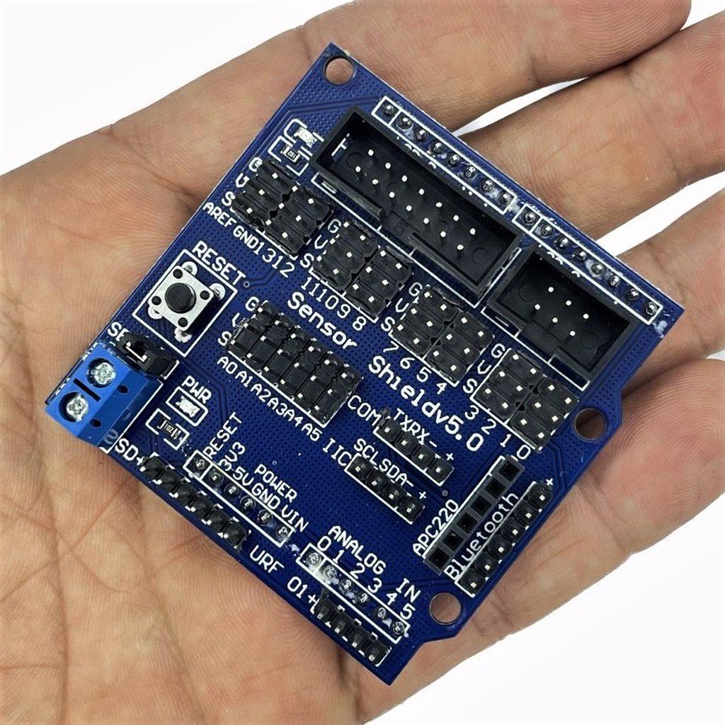 Arduino Uno R3 Sensor Shield V5 0 Genişletme Kartı Komponentci net