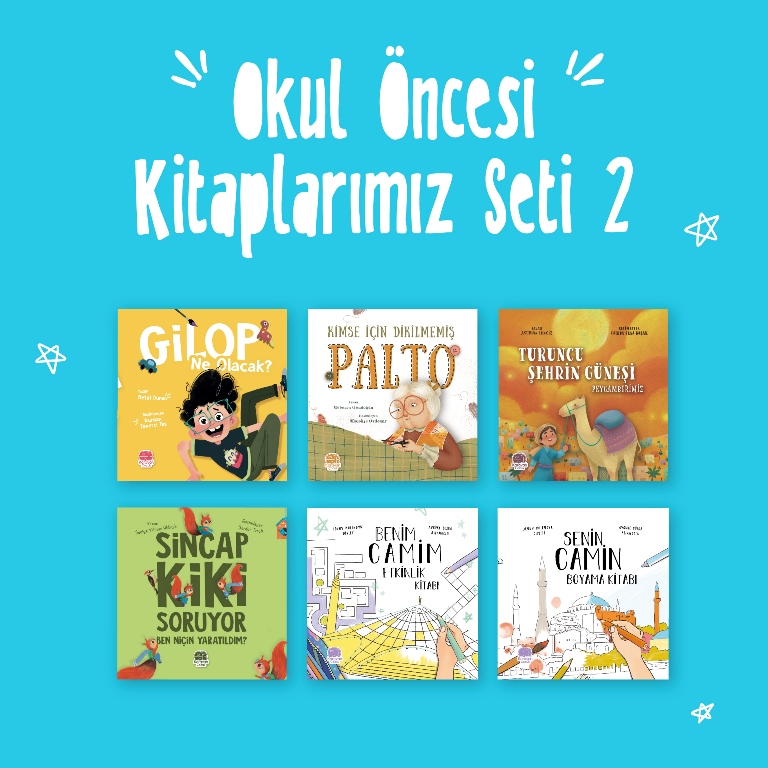 Okul Öncesi Kitaplarımız Seti 2 6 Kitap karavancocuk