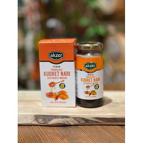 Akzer Propolisli Kudret Narı Ekstraktlı Macun 300 GR Baharat Tr