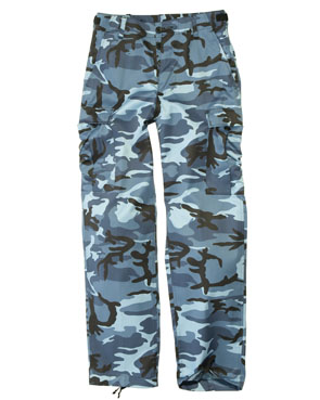 USA BLUE KAMUFLAJ PANTS