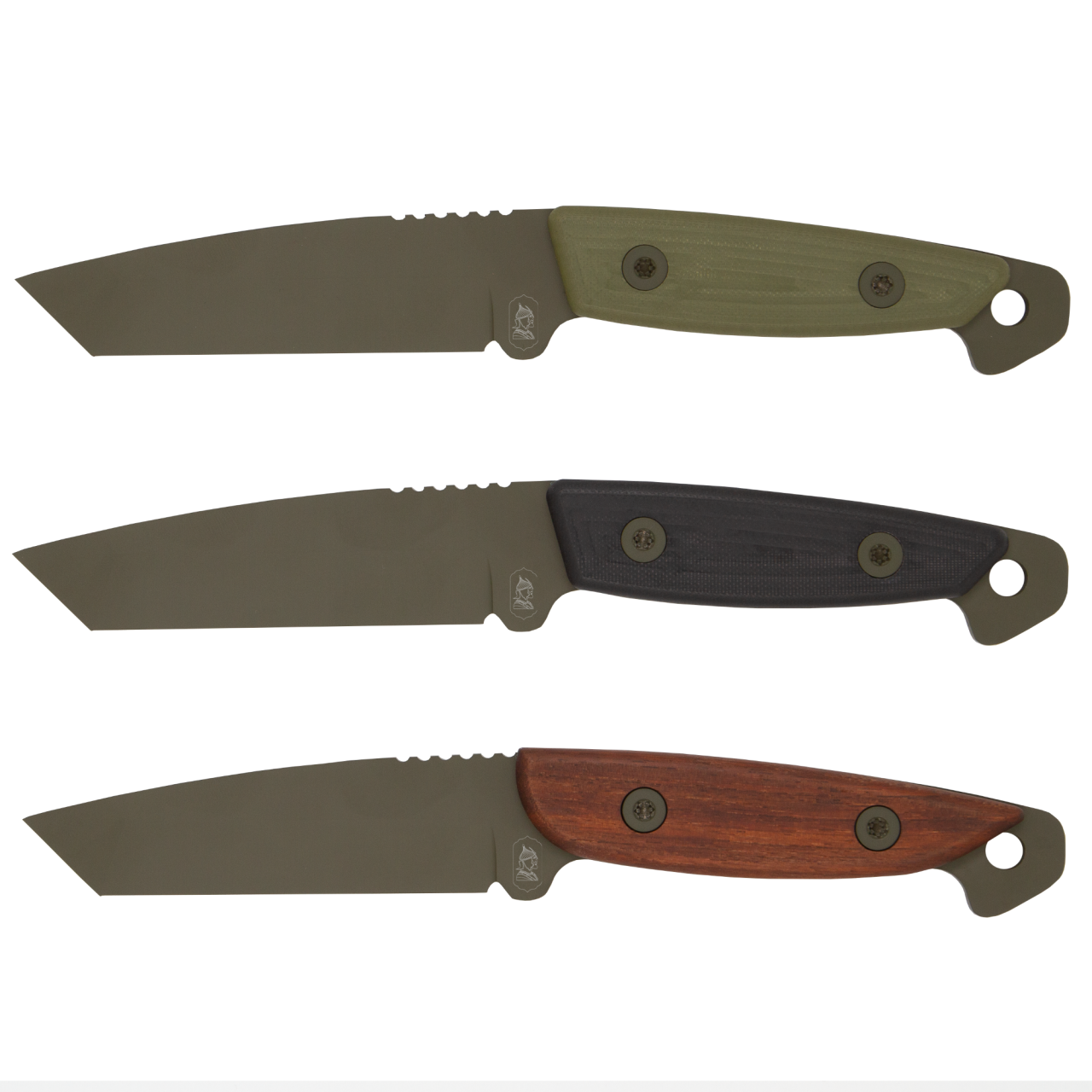 Turq Gear Wolf Tanto Sleipner Army Green