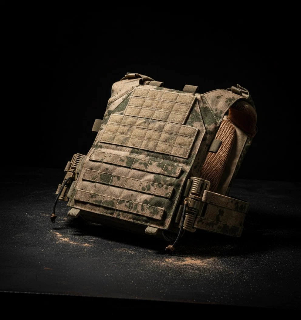 Premium Turkish Tactical Plaka Taşıyıcı Yelek  MOLLE Uyumlu