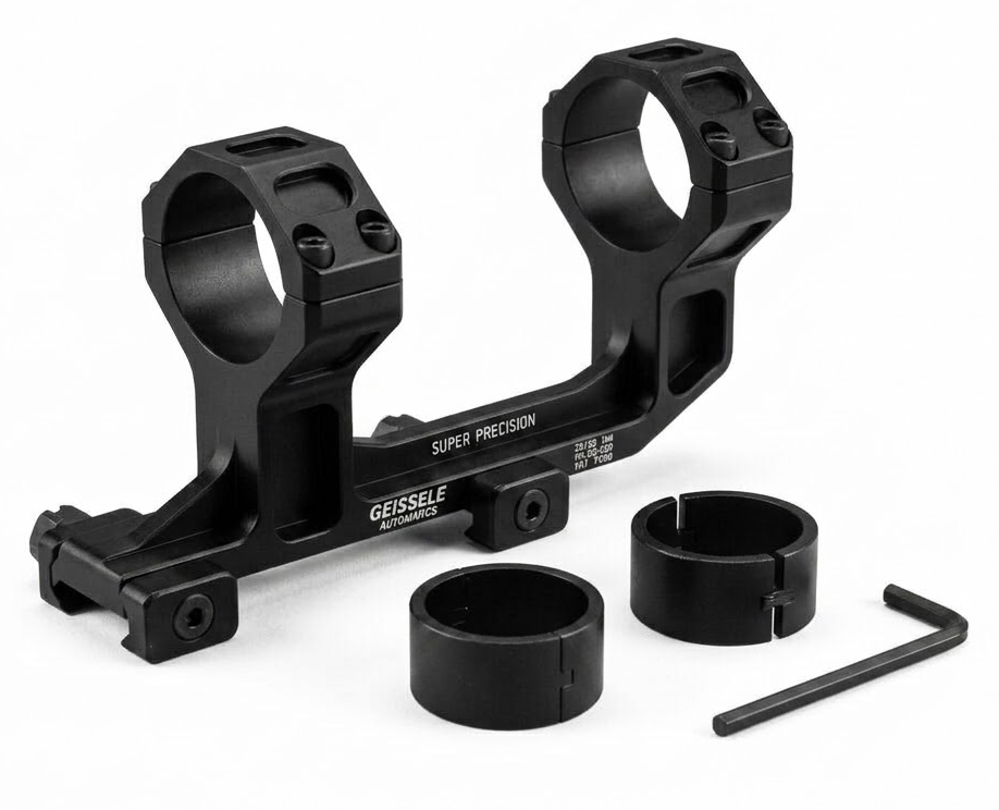 AR-15 / M16 /M4 Full CNC 30 mm Mount-Siyah