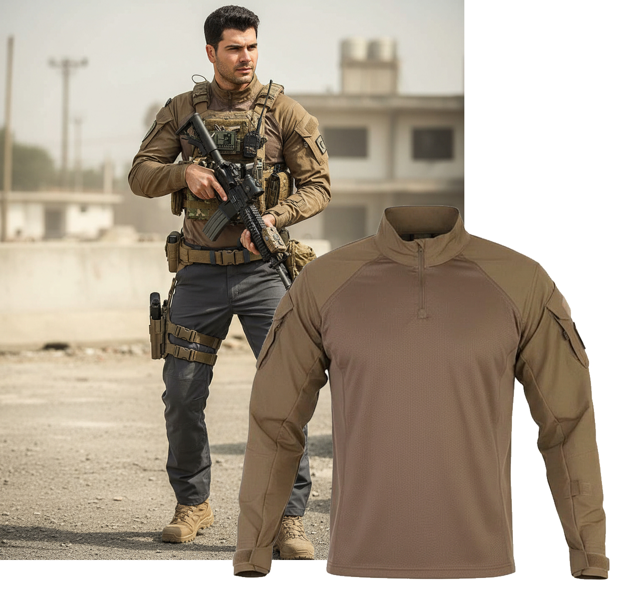 Operasyonel T-Shirt  Güçlü, Fonksiyonel, Dayanıklı