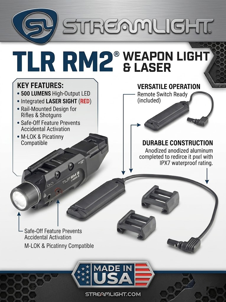Streamlight  TLR® RM 2 RAIL MOUNTED LIGHTING SYSTEM