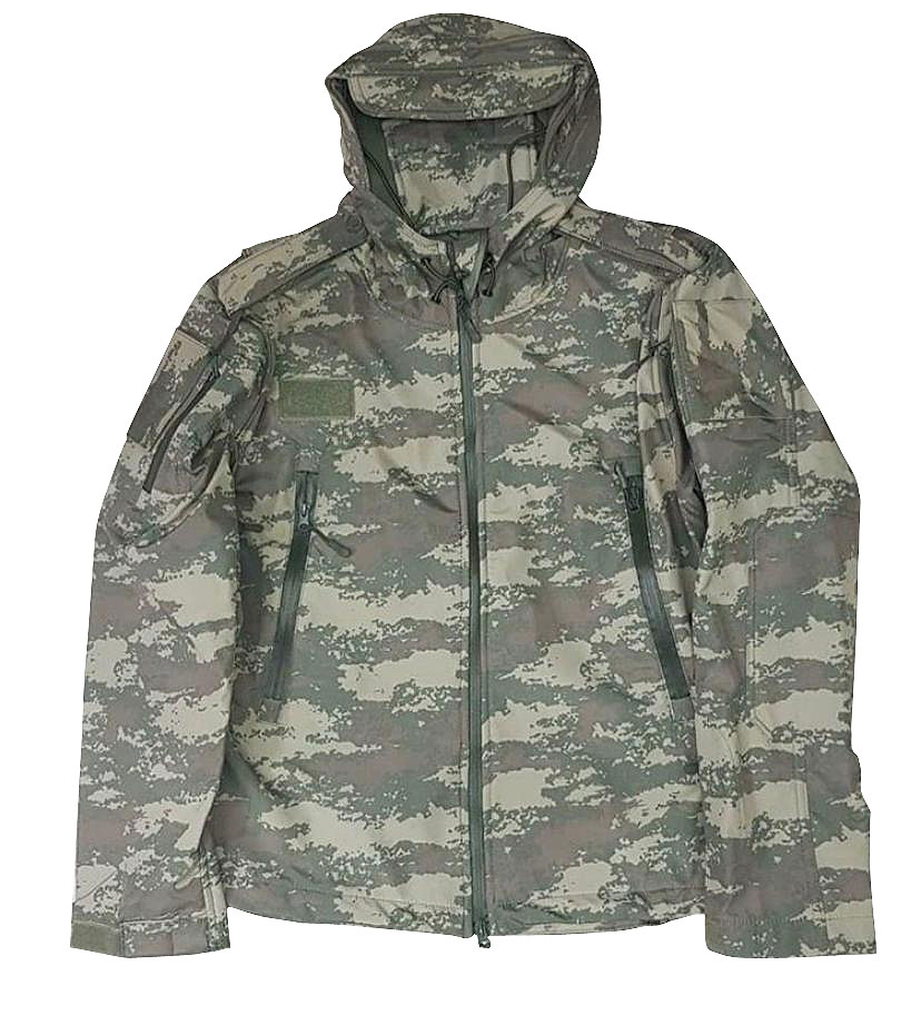 Orjinal Softshell Kamuflaj Ceket