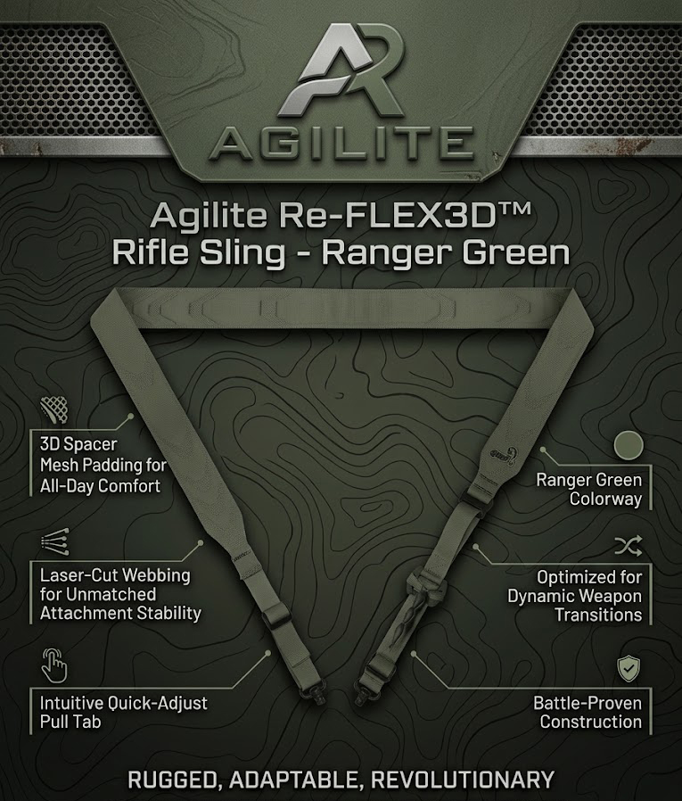 Agilite Re-FLEX3D Rifle Sling Askı kayışı