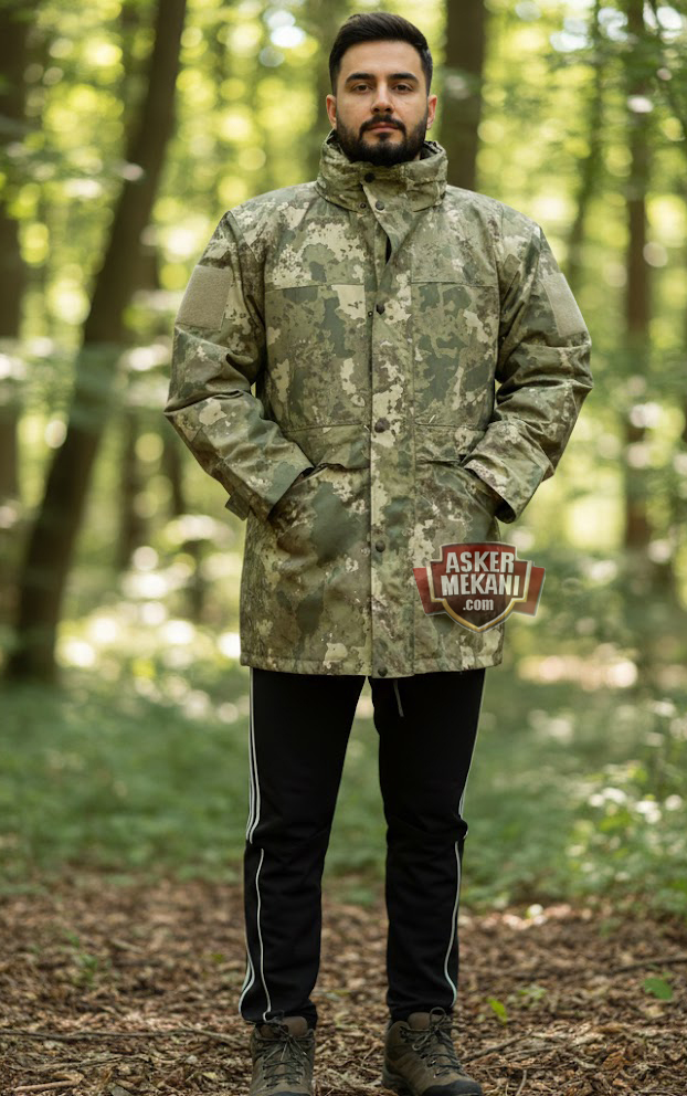 GORE-TEX SOĞUK İKLİM PARKASI YENİ KAMUFLAJ