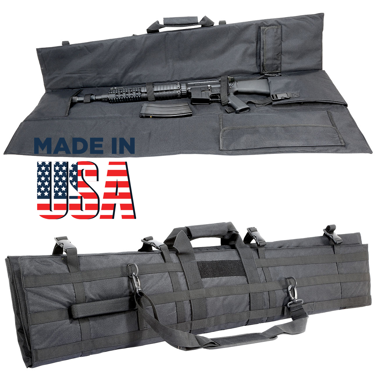 USA Tactical Deluxe Black Atış Matı