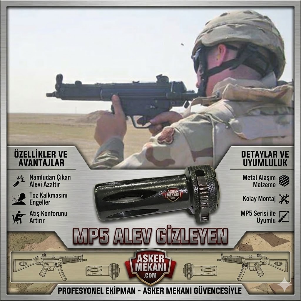 MP5 ALEV GİZLEYEN