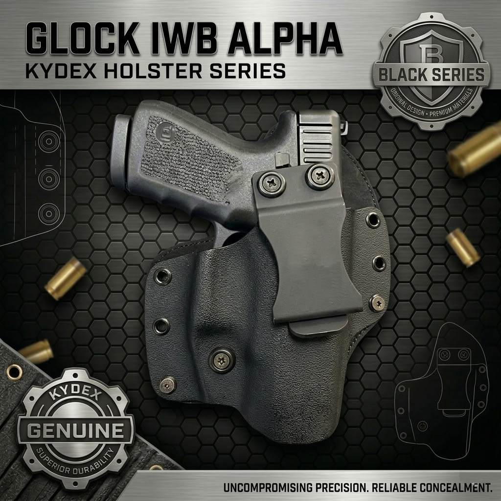 Tactical Kydex IWB Usa Black İç Kılıf