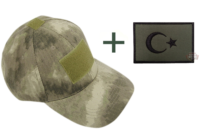 TACTICAL US CAP ATAC CAMO
