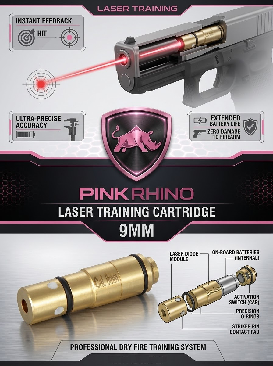 Pink Rhino Lazer Eğitim Kartuşu