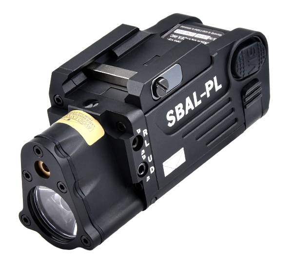 Tactical flashlight Taktik Fener + Yeşil Lazer (400 lm)  Siyah