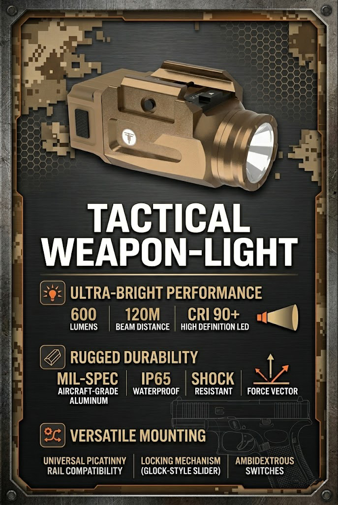 Tactical Weapon-Light Coyote