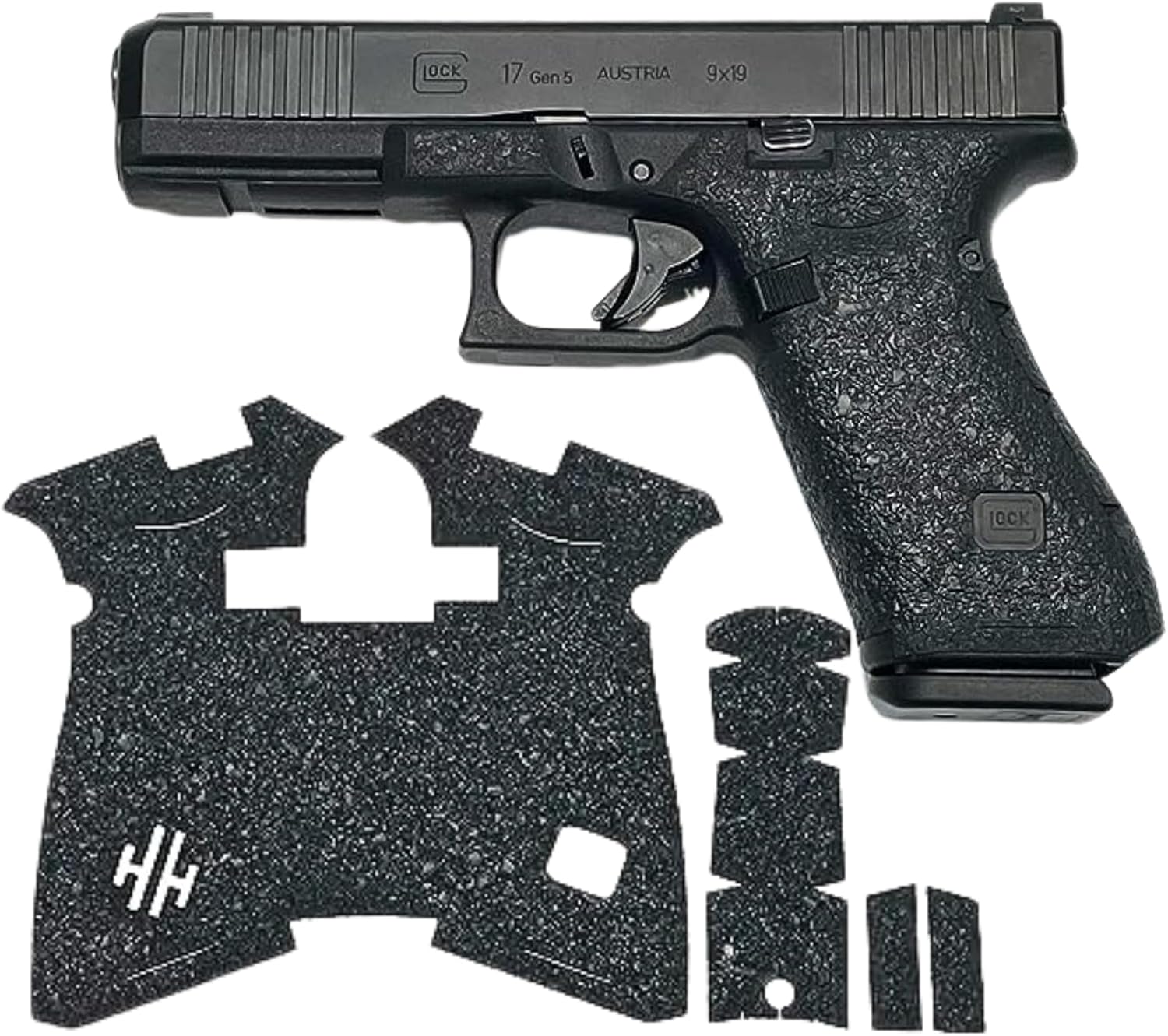 Handgun Grip Tape Compatible with Glock 17, 22, 34, 35 Gen 5 Kabze Bandı