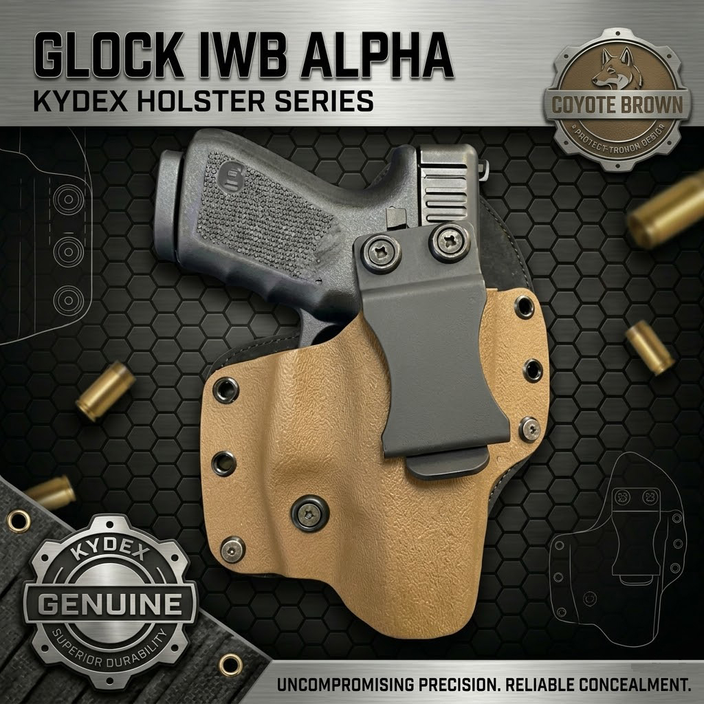 Tactical Kydex IWB Usa Coyote Brown İç Kılıf