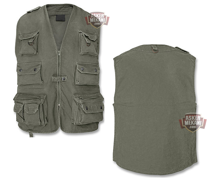 US HUNTER VEST OLIVE