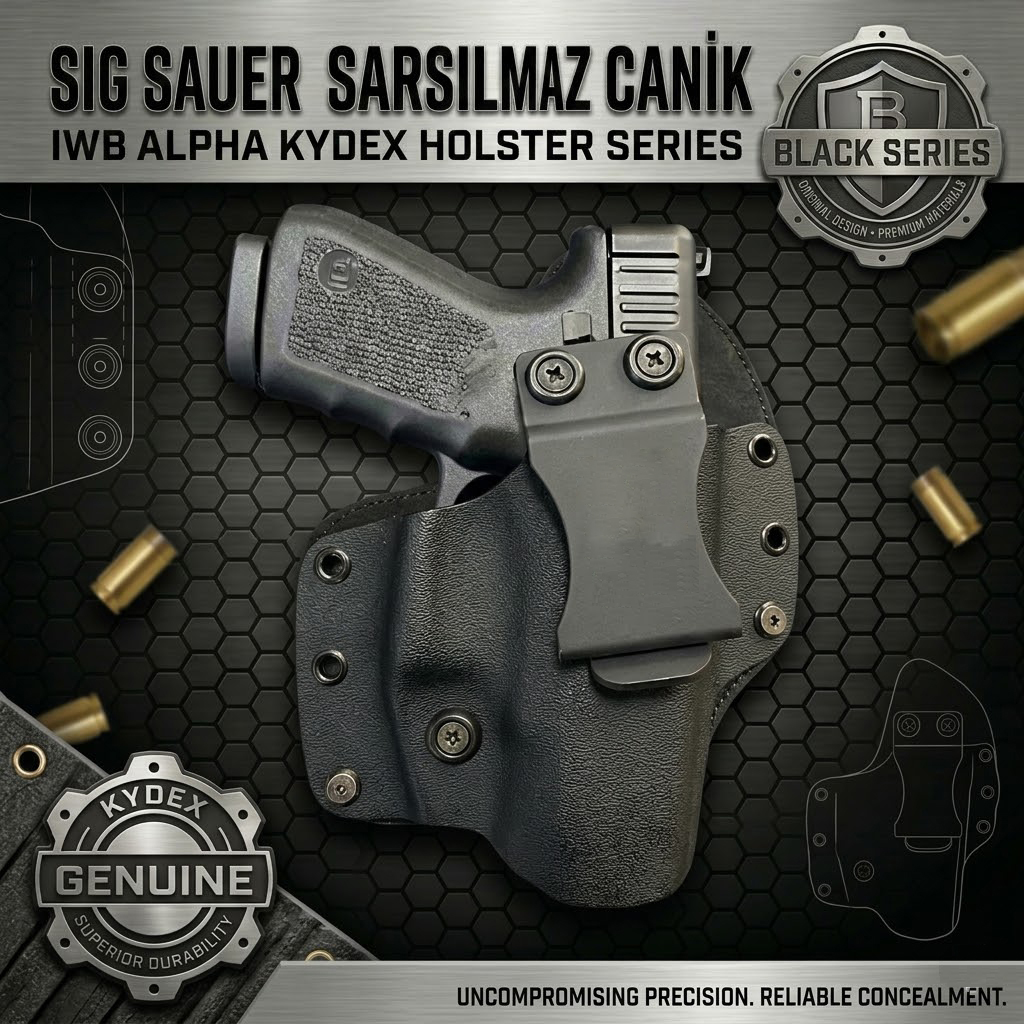 Tactical Kydex IWB Usa Black İç Kılıf" SİG SAUER , SARSILMAZ, CANİK"