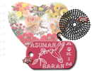 AŞK SEVGİ SEMBOLLÜ KÜNYE MODEL 12 COLOUR MİLİTARY DOGTAG