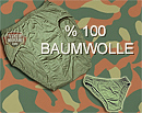 BAUMWOLLE UNDERWEAR ARMY SLİP KÜLOT