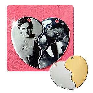 RES�ML� KIRIK KALP KOLYE