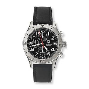 VICTORINOX Swiss Army Ambassador Clous de Paris Mechanical Chronograph 45mm