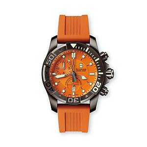 VICTORINOX Swiss Army Dive Master 500 Black Ice Quartz Chronograph 43mm