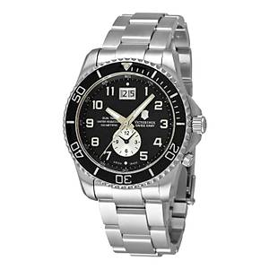 VICTORINOX Swiss Army MaverickGS Dual Time Quartz 43mm Saat