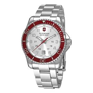 VICTORINOX Swiss Army MaverickGS Silver Dial Quartz 43mm