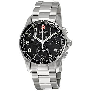 VICTORINOX Swiss Army Chrono Classic Quartz Chronograph 40mm Saat - Erkek