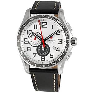 VICTORINOX Swiss Army Chrono Classic XLS Alarm Quartz Chronograph 45mm Saat