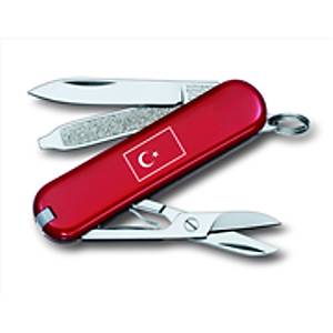 VICTORINOX M�N� BOY ORJ�NAL �SV��RE �AKISI ANAHTARLIK MODEL KIRMIZI