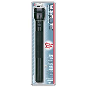MAGLITE 4-CELL D FLASHLIGHTS Black