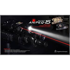 AN/PEQ-15 LAM Unit W/ Integrated Laser & Flashlight