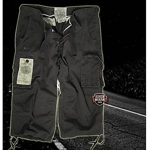 AIR COMBAT 34-PANTS PREWASH BLACK