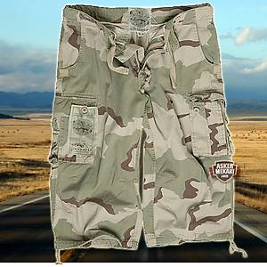 AIR COMBAT 34-PANTS PREWASH DESERT