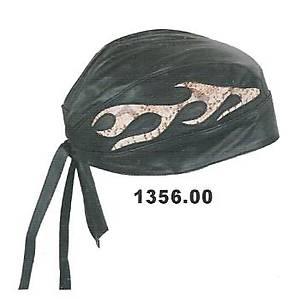 LEATHER BANDANA FIRE