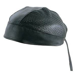 LEATHER BANDANA DEL�KL� S�YAH