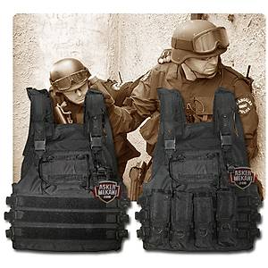Swat Black Vest Mod�ler Sistem