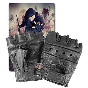BIKER FINGERLINGE LEDER