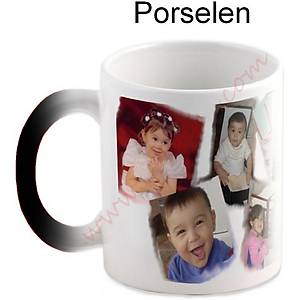 Sihirli Bardak Porselen 8 Resim Bask�l�
