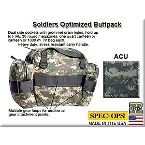 Spec Ops Brand Soldiers Optimized Buttpack