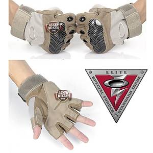 Oakley Half Finger Tactic Gloves Tan